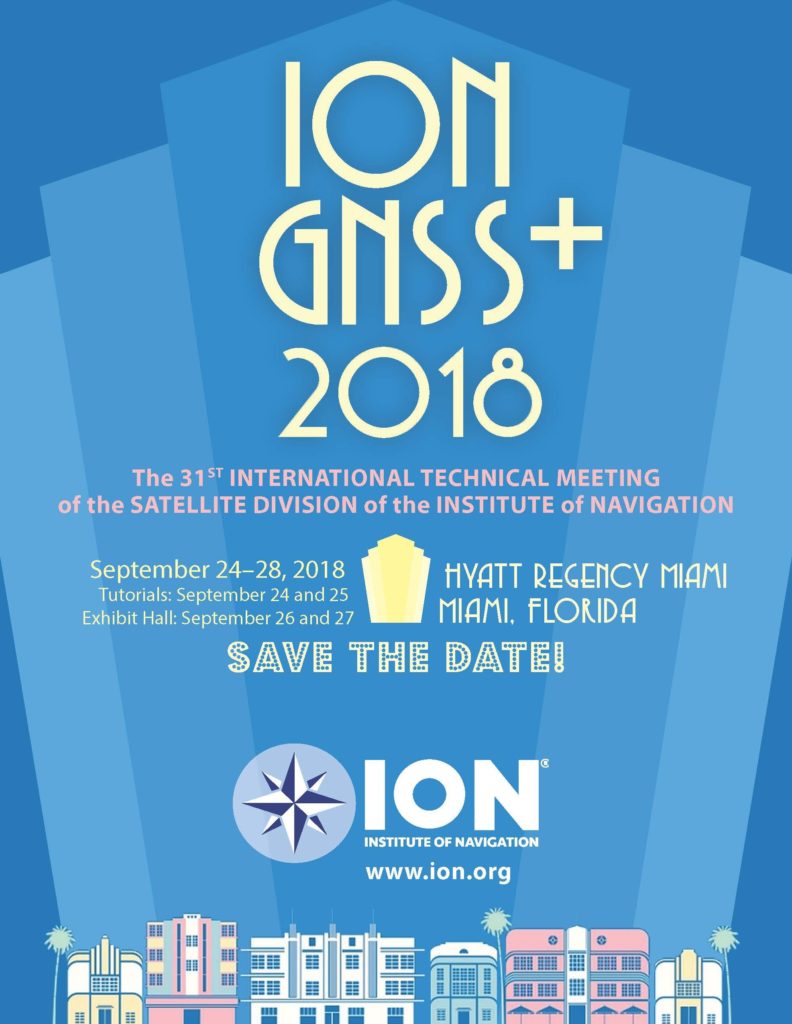  Join Us at ION GNSS+ Conference