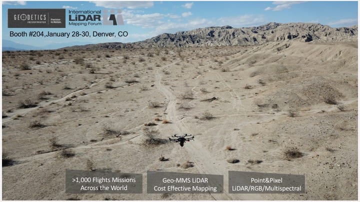 Geodetics at ILMF this January in Denver